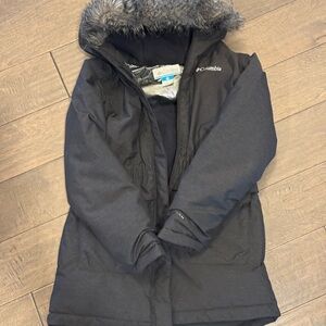 Girls Columbia Black Insulated Jacket